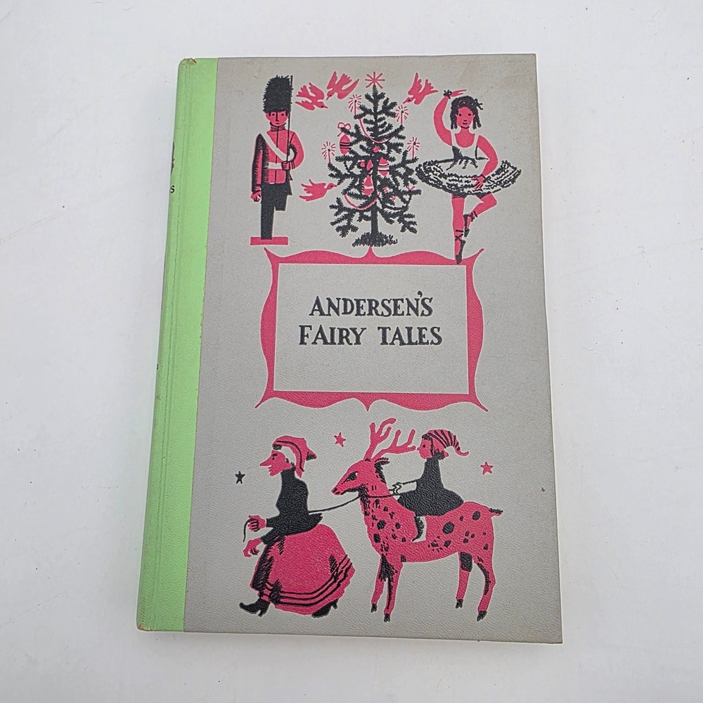 Vintage 1956 Andersen's Fairy Tales Hans Christian Andersen Leonard Weisgard HC